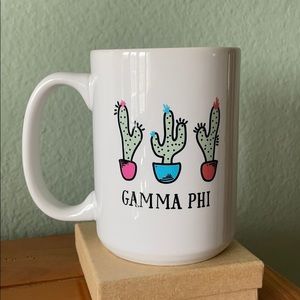Gamma Phi Cute Cactus Mug!